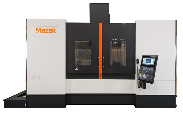 Najnowszą maszyną Mazak z systemem CNC marki Siemens jest centrum obróbkowe VTC-760C, sterowane przez nowy system Siemens 828D