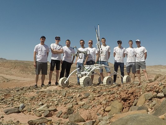 PCz Rover Team i zwycięski łazik marsjański
