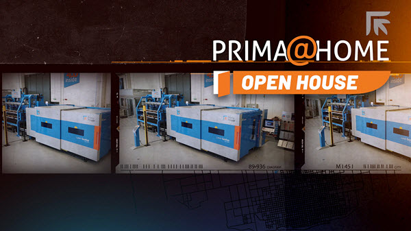 Za pośrednictwem Prima@Home będzie można wziąć udział w wydarzeniach organizowanych przez grupę Prima Industrie