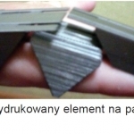 Rys. 3. Wydrukowany element na palec wskazujący