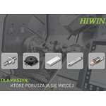 Technika napędowa dla maszyn (narzędziowych) firmy HIWIN