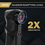 Nowy skaner HandySCAN BLACK Elite Limited – rewolucja w precyzyjnym skanowaniu 3D