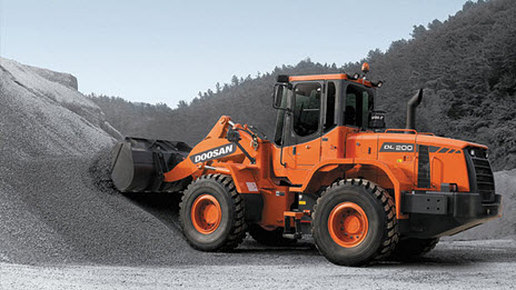Maszyny budowlane firmy Doosan Infracore