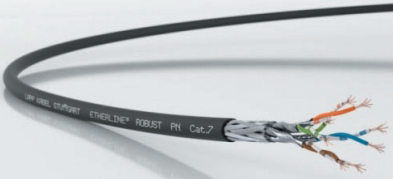 Nowoczesny przewód standardu Ethernet (kategorii 7) do środowisk przemysłowych