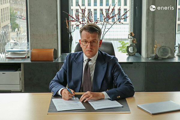 Artur Gadziomski, przedstawiciel firmy ENERIS (źródło: ENERIS)