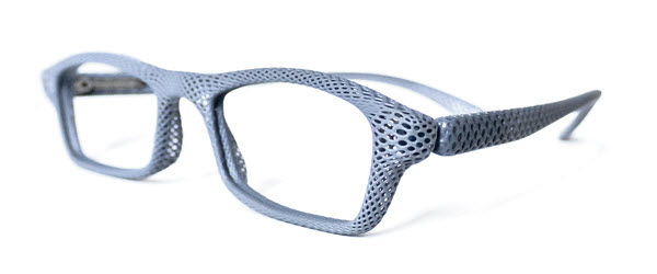 Okulary wydrukowane w technologii DLP (źródło: Sygnis New Technologies)