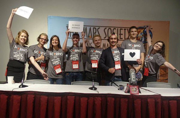 Projekt lądownika marsjańskiego „Eagle” przygotowany przez studentów z Koła Naukowego Off-Road Politechniki Wrocławskiej zajął II miejsce w konkursie organizowanym przez The Mars Society i NASA